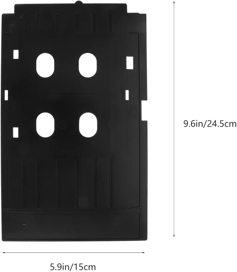 DOITOOL PVC Card Printer Tray Double Slot Design Easy Install for Home Office School Use - Image 2